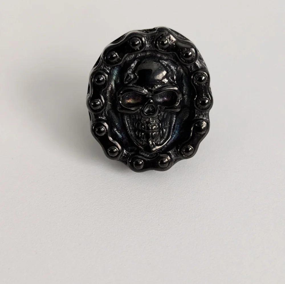 Black Skull Ring